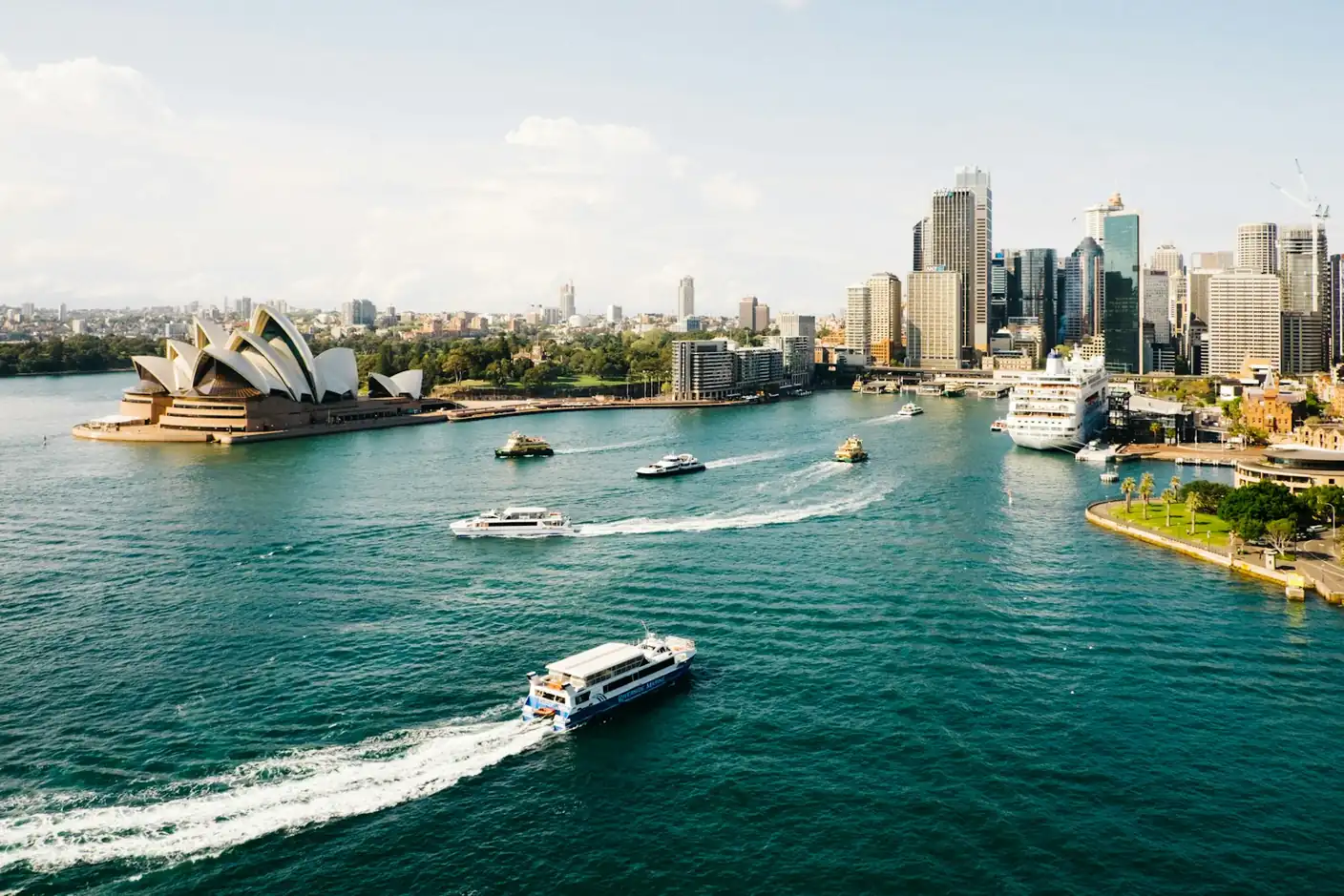 Sydney harbour skyline